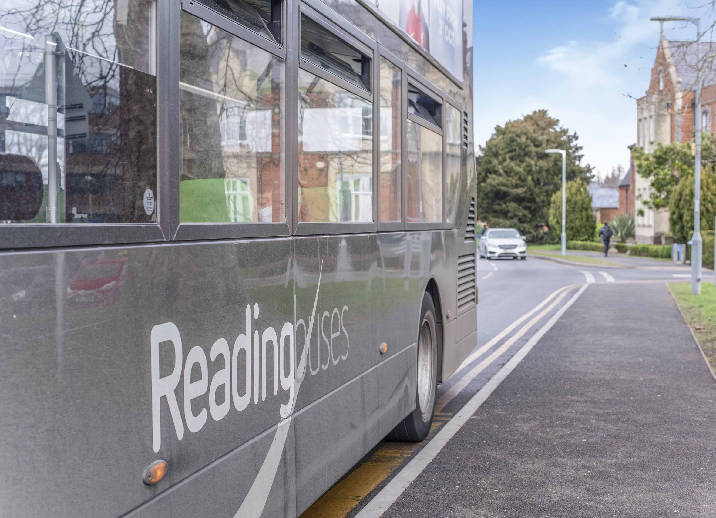 side of reading bus
