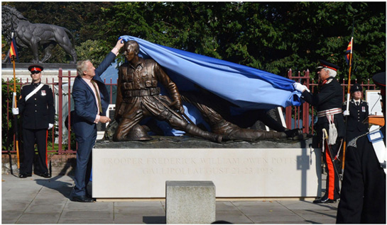 Trooper Potts: Reading’s only Victoria Cross winner commemorated with statue outside Forbury Gardens Thumbnail